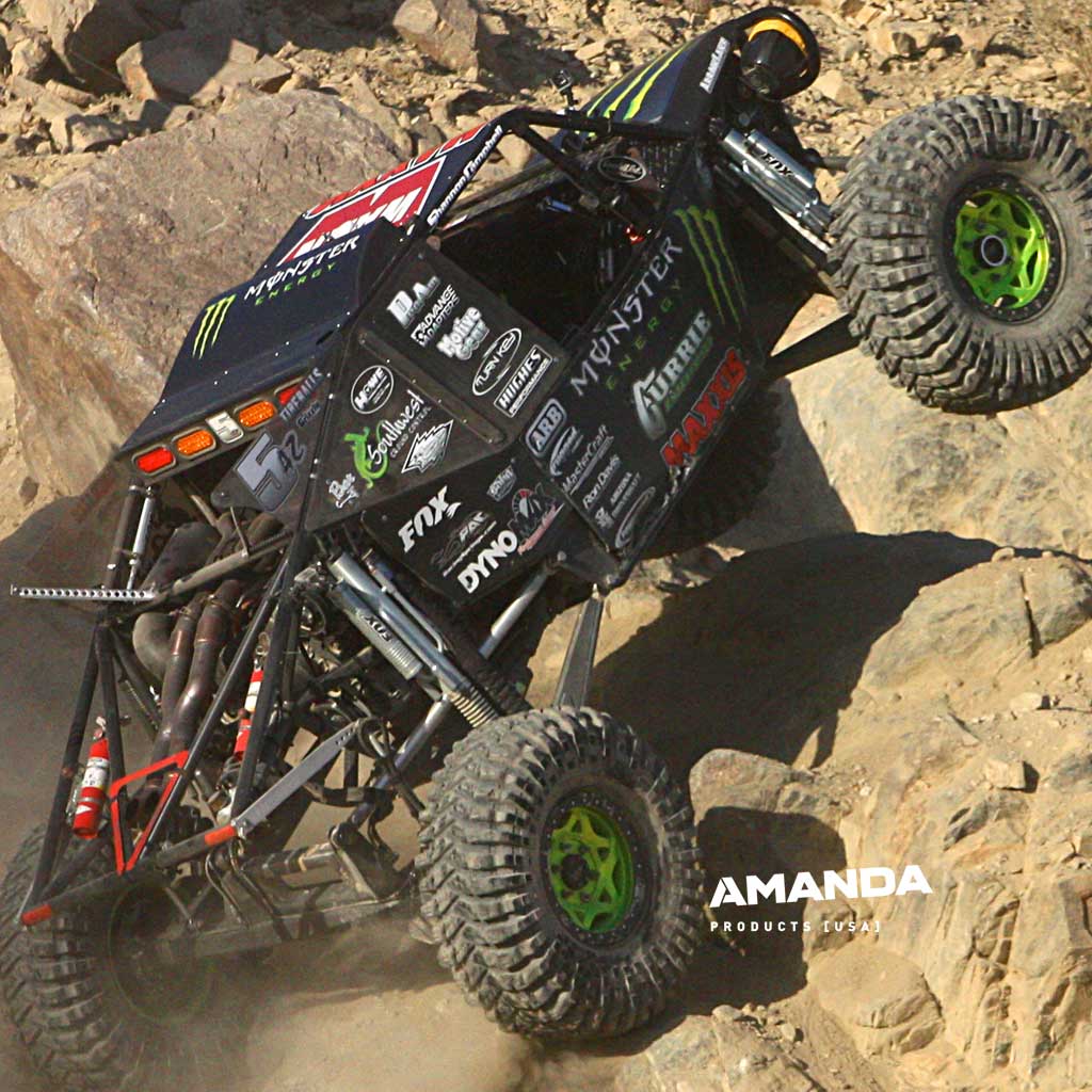 Shannon Campbell #4705, two time winner of King of the Hammers.